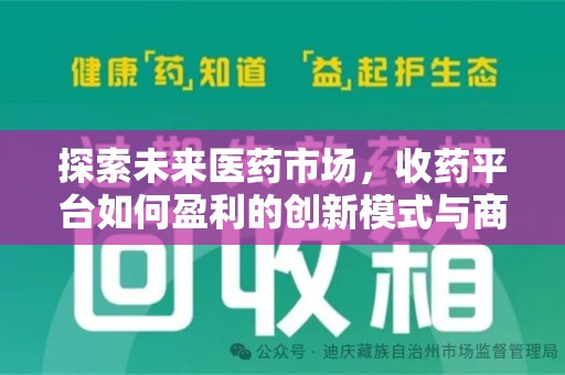 汕头探索未来医药市场，收药平台如何盈利的创新模式与商业前景