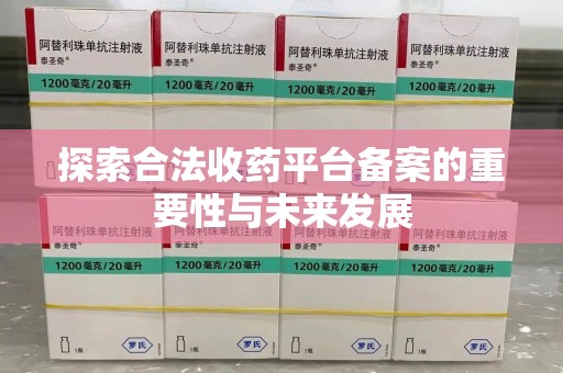 汕头探索合法收药平台备案的重要性与未来发展
