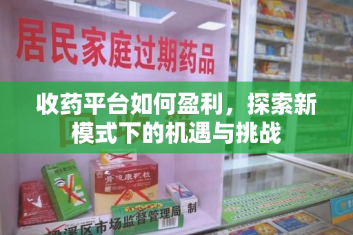 汕头收药平台如何盈利，探索新模式下的机遇与挑战